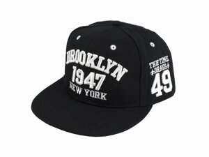 Бейсболка peaked cap BROOKLYN YM One siz Чорний (23203)