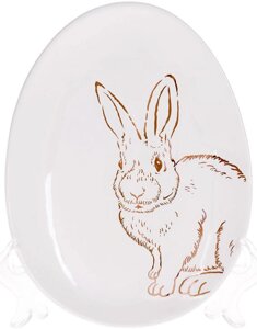 Страва в наборі 16.5х12х2см White-Gold Bunny Bona DP118448