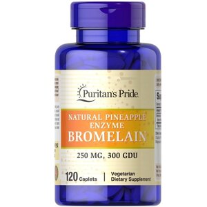 Бромелайн Puritan's Pride Bromelain 250 mg 120 Caplets