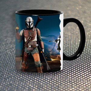 Чашка Fan Girl Мандалорець The Mandalorian New (14525) 330 мл Різнокольоровий