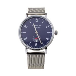 Годинники Guanqin Silver-Blue-Silver GS19098 CS (GS19098BlS)