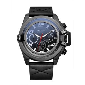 Годинники Megir Black MG2052 (ML2052G-BK-1)