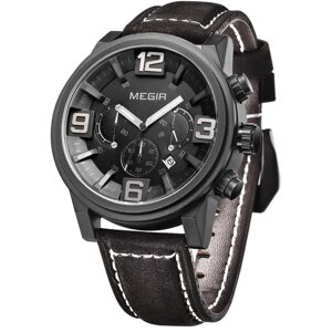 Годинники Megir MG3010 Black (ML3010G-BK-1)