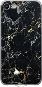 Чохол 2d пластиковий Endorphone iPhone 7 Чорний мармур (3846t-336-26985)