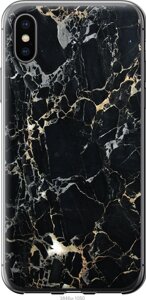 Чохол 2d пластиковий Endorphone iPhone XS Чорний мармур (3846t-1583-26985)