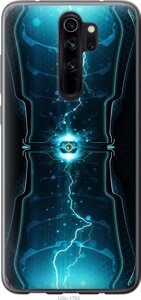 Чохол 2d пластиковий Endorphone Xiaomi Redmi Note 8 Pro Блискавки у циліндрі (120t-1783-26985)