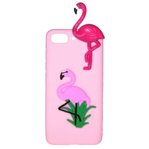 Чохол Cartoon Case 3D для Apple iPhone 7 Plus / 8 Plus Фламінго (arbc7110)