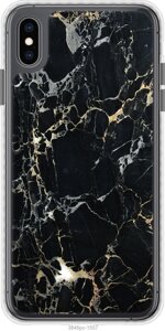 Чохол чохол bumper Endorphone iPhone XS Max Чорний мармур (3846pc-1557-26985)