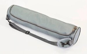 Чохол для килимка йога planeta-sport Yoga bag FI-6876 15 х 70 см Сірий