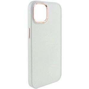 Чохол Epik Bonbon Metal Style Apple iPhone 12 Pro Max Білий / White