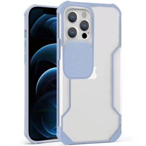 Чохол Epik Camshield matte Ease TPU зі шторкою для Apple iPhone 13 Pro Max Бузковий