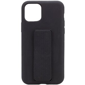 Чохол Epik Silicone Case Hand Holder для Apple iPhone 11 Pro Чорний / Black