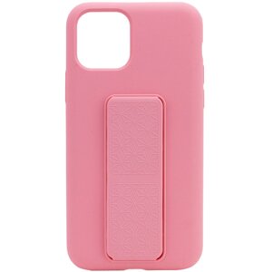 Чохол Epik Silicone Case Hand Holder для Apple iPhone 11 Pro Рожевий / Pink