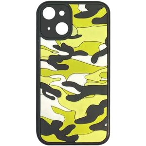 Чохол Epik TPU+PC Army Collection для Apple iPhone 13 Жовтий