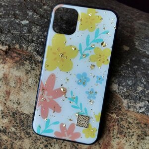 Чохол Epoxy Case для Apple iPhone 11 Pro Yellow Flowers