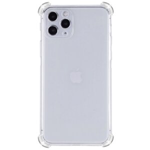 Чохол GETMAN Ease logo посилені кути для Apple iPhone 12 Pro Max Прозорий