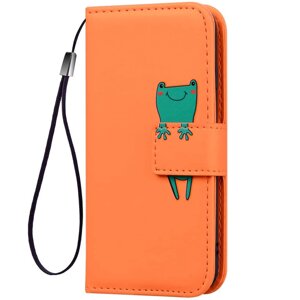 Чохол-книжка Animal Wallet Apple iPhone 12 Mini Frog