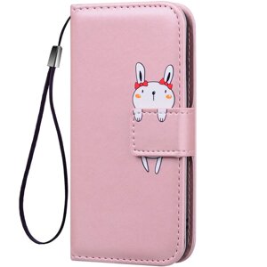 Чохол-книжка Animal Wallet Apple iPhone 12 Mini Rabbit