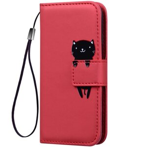 Чохол-книжка Animal Wallet Apple iPhone 14 Pro Cat