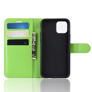 Чохол-книжка Litchie Wallet для Apple iPhone 11 Green (hub_LEdg79154)