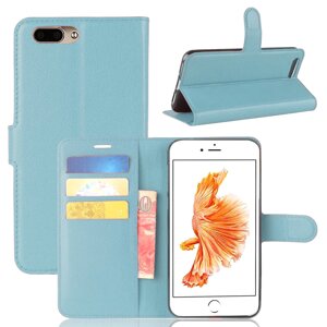 Чохол-книжка Litchie Wallet для Apple iPhone 7 Plus / iPhone 8 Plus Blue