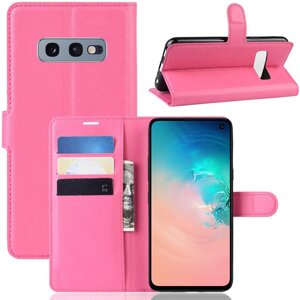 Чохол-книжка Litchie Wallet Samsung G970 Galaxy S10e Rose