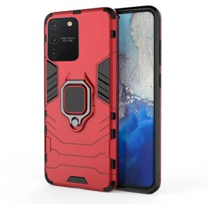 Чохол Ring Armor для Samsung G770 Galaxy S10 Lite / A91 Red