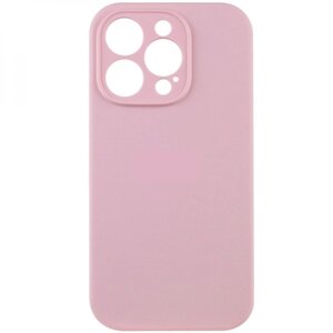 Чохол із захистом камери Silicone Case Full Apple iPhone 13 Pro Max Chalk Pink