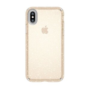 Чохол SPECK Presidio Clear + Glitter для Apple iPhone X / Xs Gold