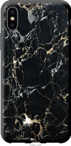 Чохол tpu чорний Endorphone iPhone XS Чорний мармур (3846b-1583-26985)