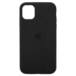 Чохол Turister для Iphone 12 Pro модель Alcantara Чорний (Alc_X12PMBlc)