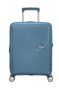 Валіза 55 див american tourister soundbox BLUE 55х40х20(23) 32G*51001