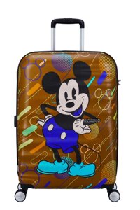 Валіза 67 див american tourister wavebreaker disney BLUE 67х47х26 31C*71004