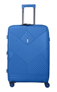 Валіза великої L поліпропілен Airtex 639 114л Синій