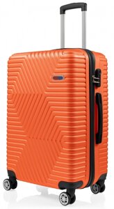 Валіза Малий S ABS пластик на колесах GD Polo 60k001 45L Помаранчевий