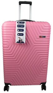 Валіза пластикова GD Polo 115 л Рожевий (60k001 large pale pink)