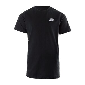 Дитяча футболка nike B NSW TEE EMB futura чорний S (AR5254-010 S)