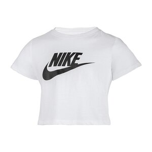 Дитяча футболка nike G NSW TEE CROP futura білий 122-128 (7dda6925-102 122-128)