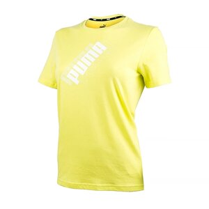 Дитяча футболка Puma Power Logo Tee Жовтий 104 (84729629 104)