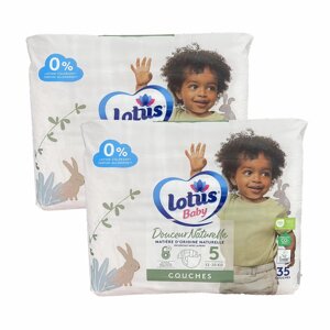 Дитячі підгузки Lotus Baby 5 (12-20 кг. 70 шт