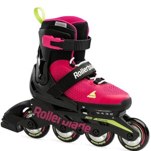 Дитячі ролики Rollerblade Microblade 2023 36,5-40 Темно-рожевий