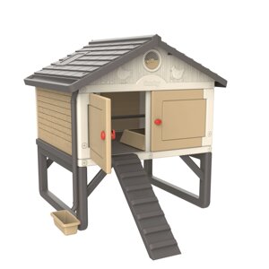 Дитячий садовий будиночок для курочок Cluck Cluck Cottage Beige Smoby OL186361