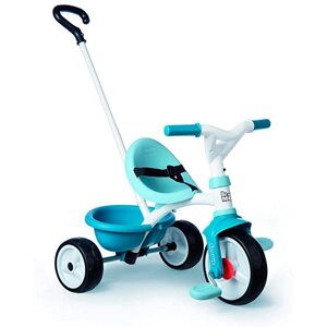 Дитячий велосипед металевий Smoby OL82812 Бі Муві 2в1 Blue