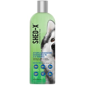 Добавка для вовни собак проти линяння SynergyLabs Shed-X Dog 0.946 л (736990005175)