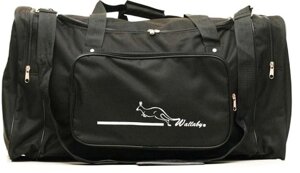 Дорожня сумка Wallaby тканинна на 57л чорний