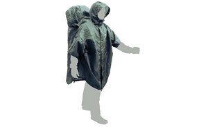 Дощовик Terra Incognita CapeBag XXL-XXXL Темно-зелений (TI-02791)