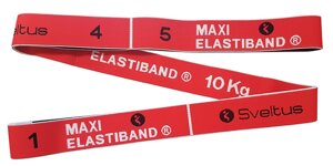 Еспандер для фітнесу Sveltus Maxi Elastiband червоний (SLTS-0114) 10 кг