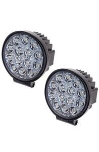 Фара прожектор OEM K1042M 14діодів led 21W 85mm комплект 2 шуки (K1042M)