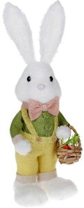 Фігурка інтер'єрна Rabbit with basket 16x13x46 см Bona DP118211