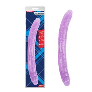 Фіолетовий двосторонній фалоімітатор 18 Inch Dildo Chisa